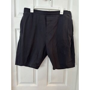 Public Rec Men's Athletic Shorts Gym Training Performance 8" Inseam Black Sz 38